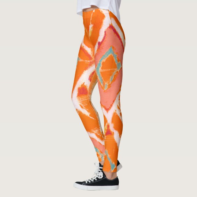 Orange Tribal II Leggings (Links)