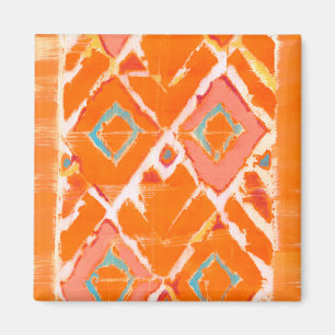 Orange Tribal II Magnet