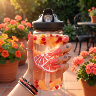 Orange Trinkflasche