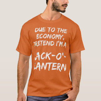 Orange tu mir a Kürbislaterne Easy Halloween T-Shirt