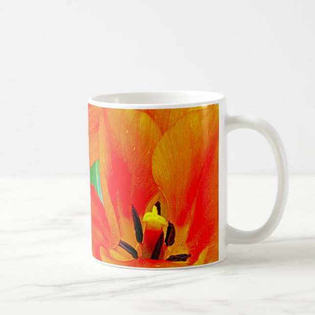 Orange Tulip Kaffeetasse (Rechts)