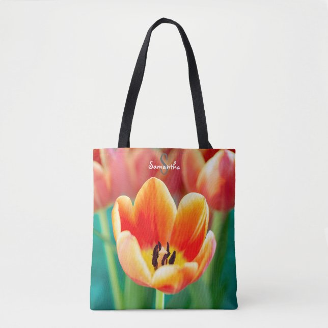 Orange Tulpe (Vorderseite)