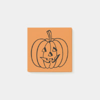 Orange und Black Halloween Jack-O-Lantern Pumpkin