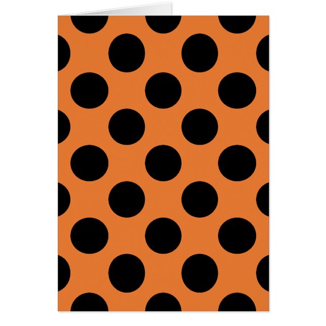 Orange und Black Polka Dots (Vorne)
