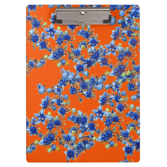 orange und blau klemmbrett (Vorderseite)