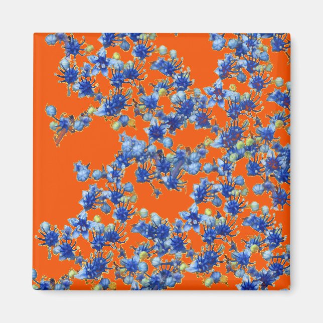 orange und blau magnet (Vorne)