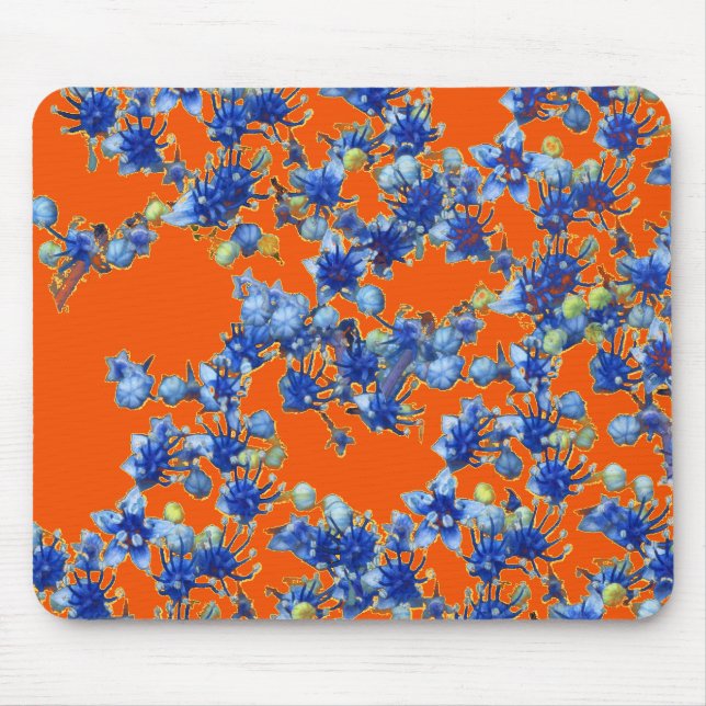 orange und blau mousepad (Vorne)