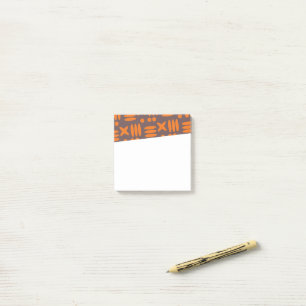 Orange und Blue Post-It® Notes, 4" x 3" Post-it No Post-it Klebezettel