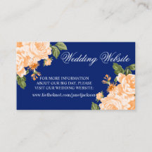 Orange und Blue Wedding Blume