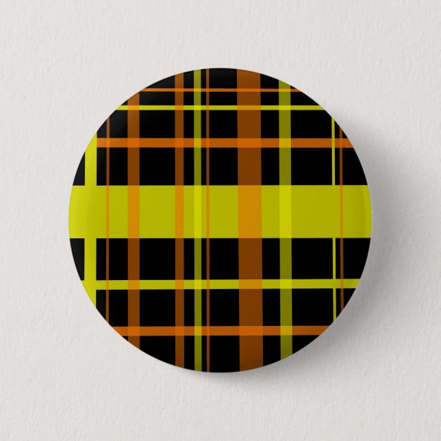 Orange und gelbes kariertes button (Vorderseite)