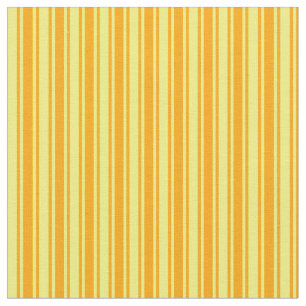Orange- und Gelbstreifen/Linienmuster Stoff