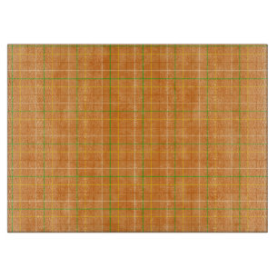 Orange und grüne Streifen Schneidebrett