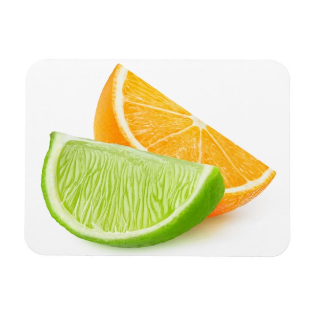 Orange und Limon Magnet (Horizontal)