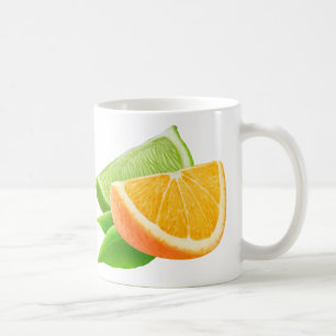 Orange und Limon Tasse