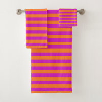 Orange und Magenta Streifen