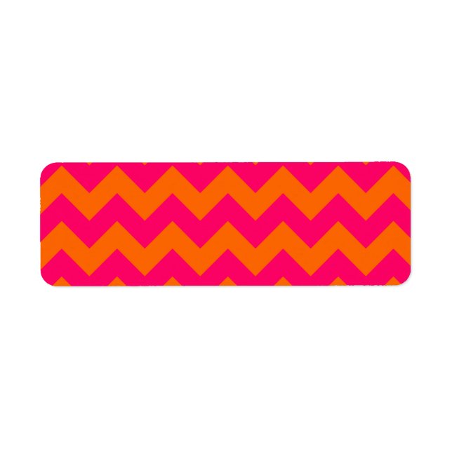 Orange und Pink Zigzag (Vorne)