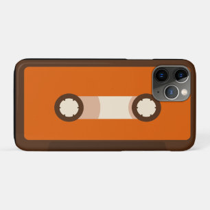 Orange und Retro Kassette Browns iPhone 11 Pro Hülle