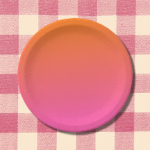 Orange und Rosa glühen