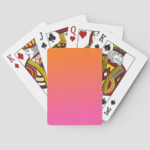 Orange und Rosa glühen