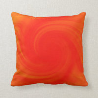 Orange und roter Retro Strudel, der abstrakte