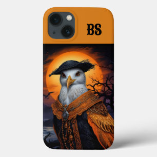 Orange und Schwarz-Gspookie-Halloween Case-Mate iPhone Hülle