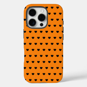 Orange und schwarze iPhone-Abdeckung iPhone 16 Pro Hülle