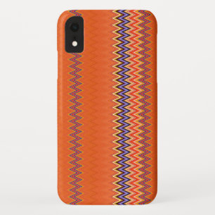 Orange und Zigzag Case-Mate iPhone Hülle