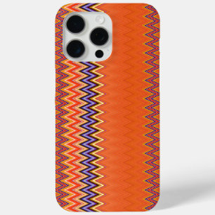 Orange und Zigzag Case-Mate iPhone Hülle