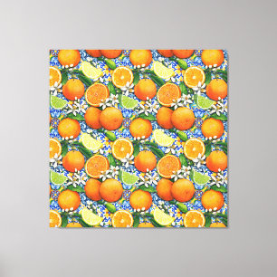 Orange und Zitronen Leinwanddruck