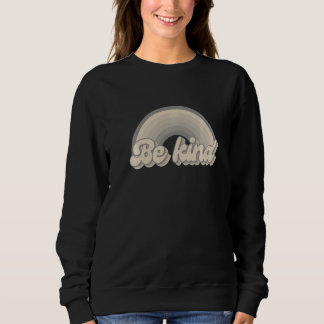 Orange Unity Day Anti Bullying Be Kind Retro Vinta Sweatshirt
