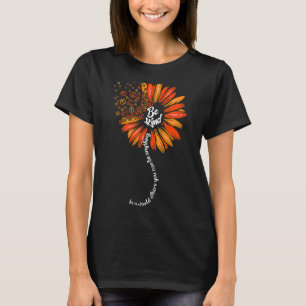 Orange Unity Day Sei nett gegen die Gefärbte Krawa T-Shirt