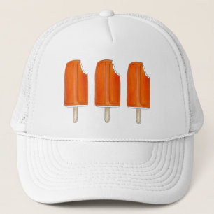 Orange Vanilla Ice Creamsikel Pop Popsicles Truckerkappe
