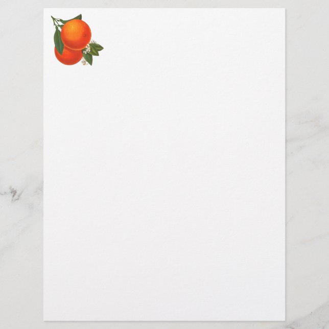 Orange Vintag Crate Art (Vorderseite)