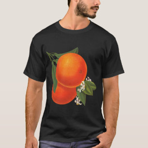 Orange Vintag Crate Art T-Shirt