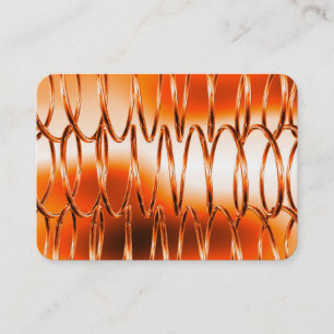Orange Visitenkarte