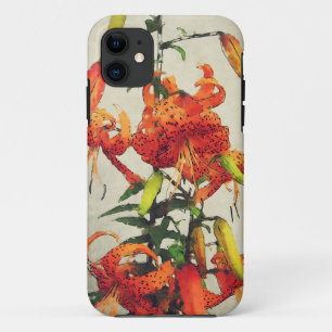 Orange Wasserfarbe Tigerlilie 1 Case-Mate iPhone Hülle