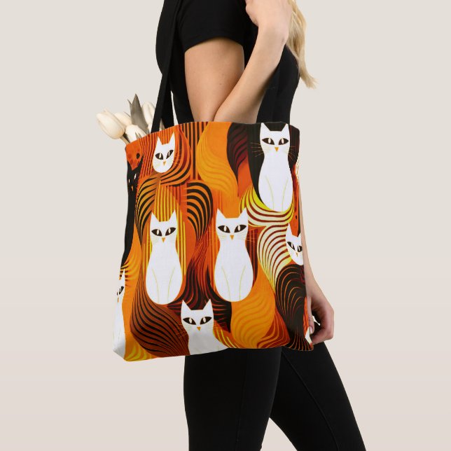 Orange White Cat halloween (Von Nahem)
