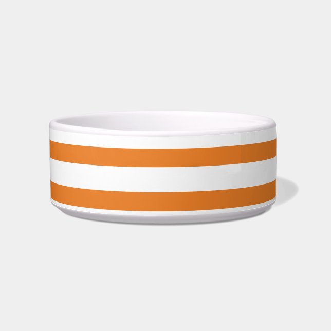 orange & white stripes napf (Vorderseite)