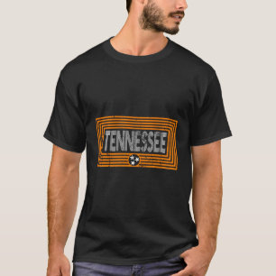 Orange White Tennessee State Flag Tennessee T-Shirt