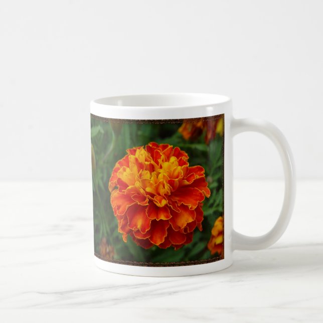 Orange_yel flower_ml kaffeetasse (Rechts)