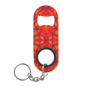 ~ Orange Yellow Blue Design ~ Original ~ Mini Flaschenöffner