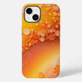 Orange Yellow Glitzer iPhone Mate Tough Case