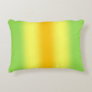 Orange Yellow Green Combo Dekokissen