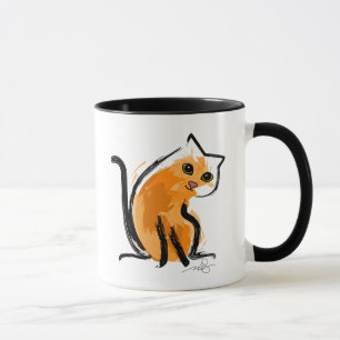 Orange You A Cat Tasse
