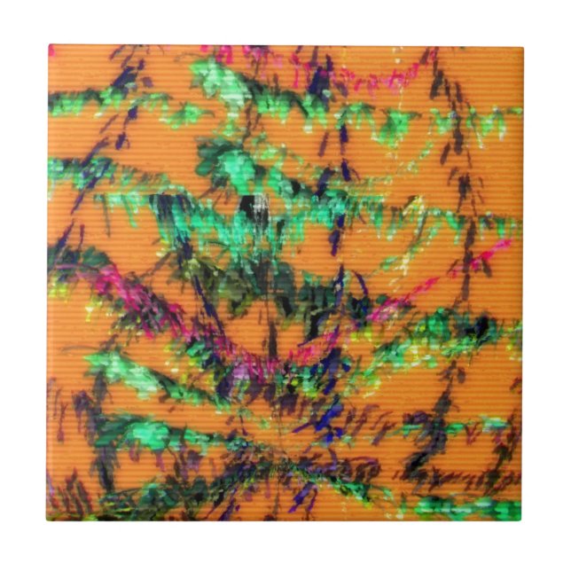 Orange You Glad Fliese (Vorderseite)