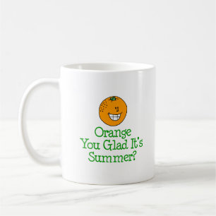 Orange You Glad's Summer Pun Kaffeetasse
