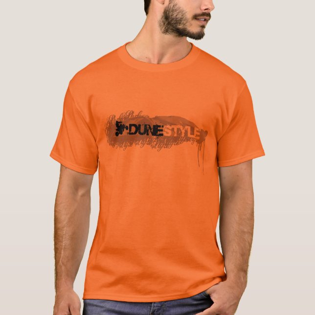 Orange Zerstampfung! T-Shirt (Vorderseite)