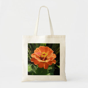Orange Zinnia Tote Bag Tragetasche