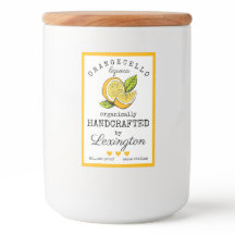 Orangecello Likör-Etikett für eine kleine Flasche 