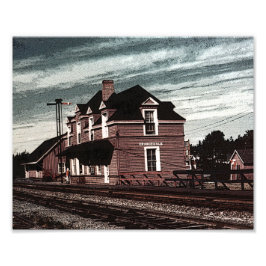 Orangedale Bahnhof Kapstadt Breton Nova Scotia Fotodruck